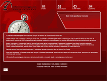 Tablet Screenshot of cronoelo.com.br